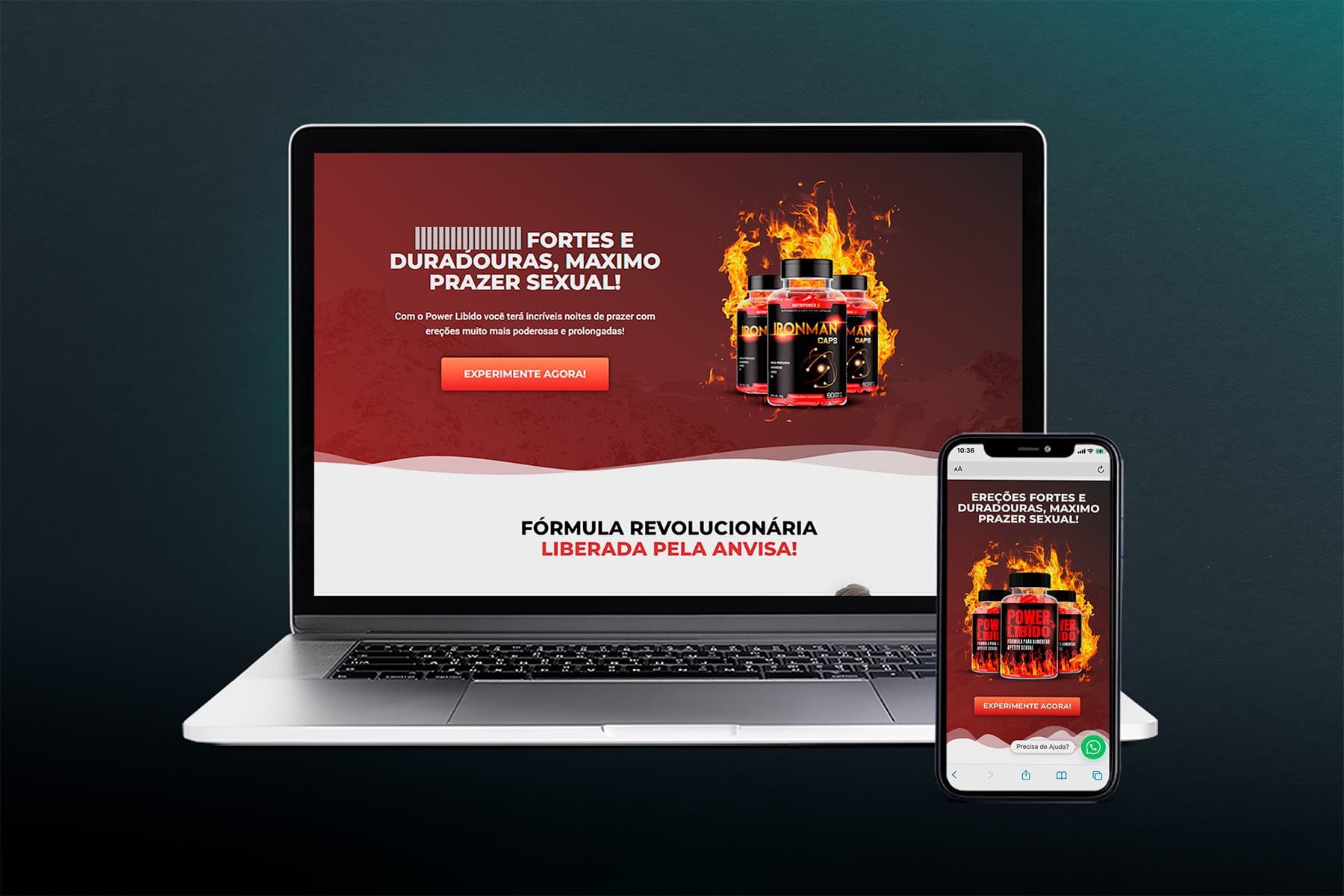 Landing Page - Power Libido