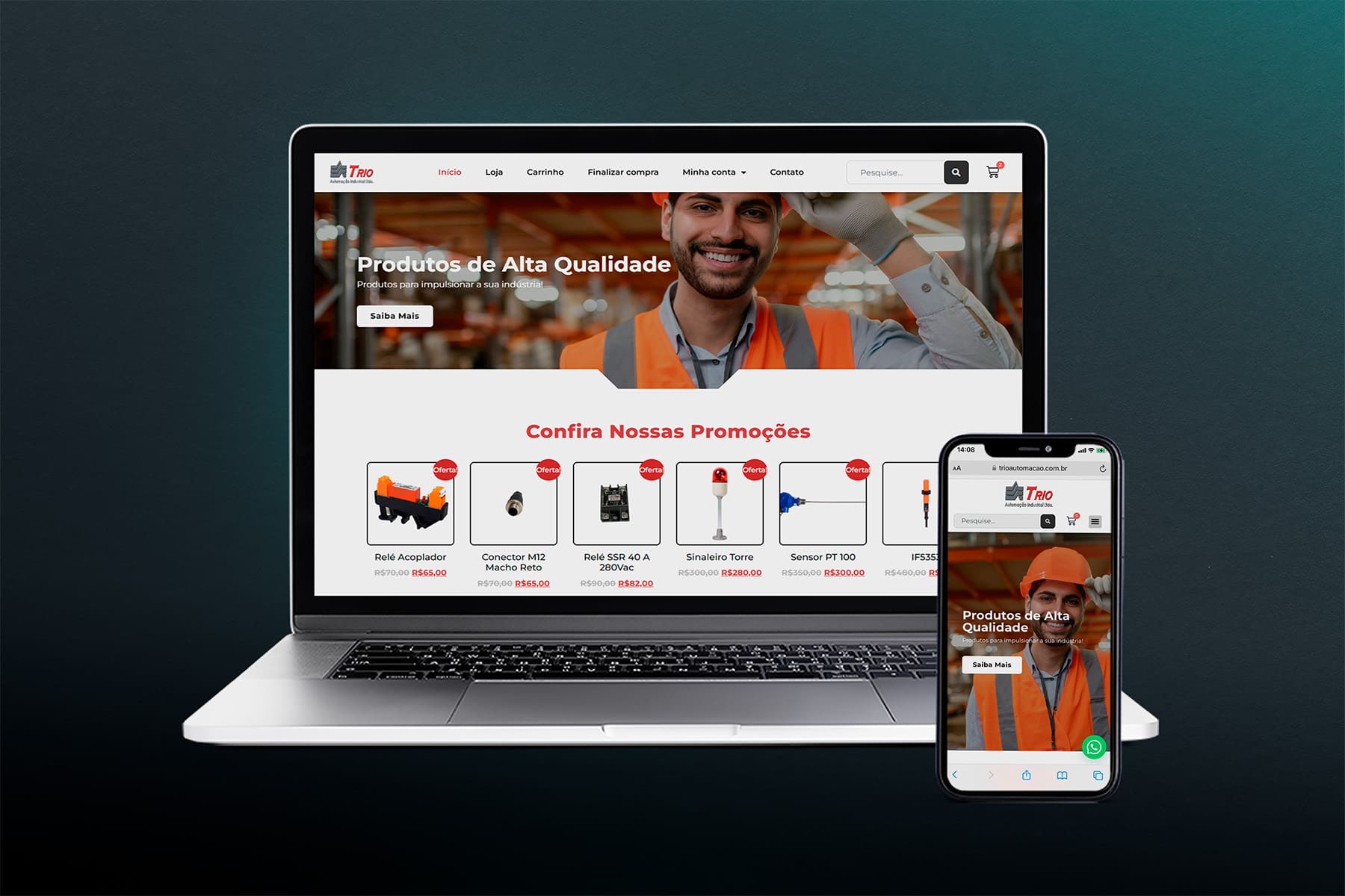 E-commerce - Trio Automação